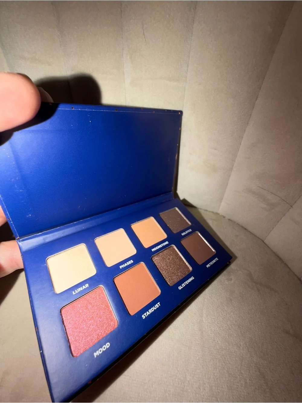 Ulta Beauty Navy Box with Gold Star Accents